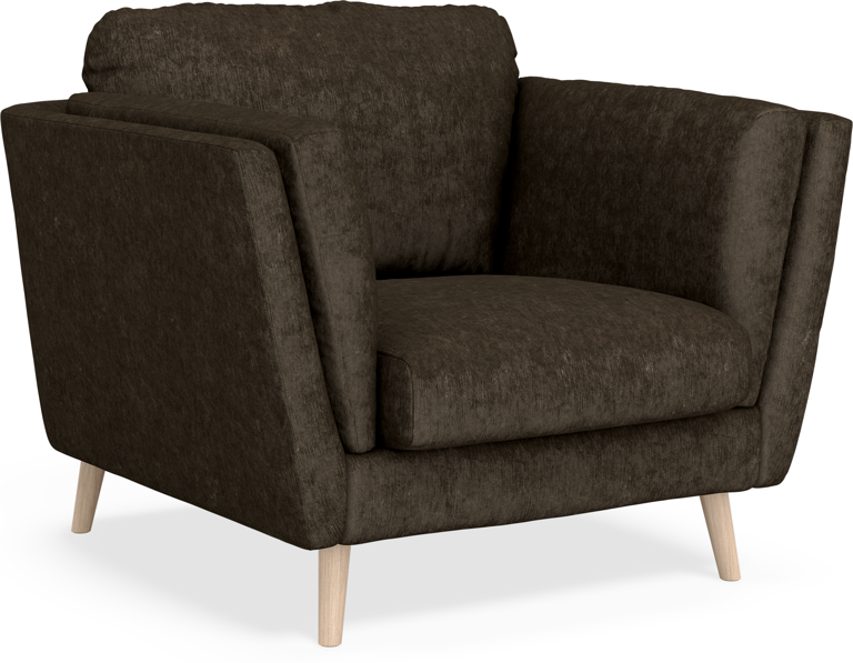 Madison Lux - Fåtölj, 70 cm - Brun
