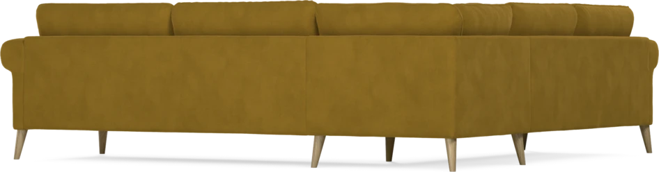 Bridge - Hörnsoffa, 2+3-sits - Gul