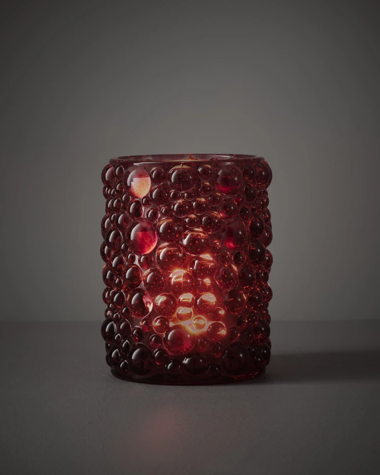 Bubble - Ljuslykta, H12 Ø10 cm - inspiration