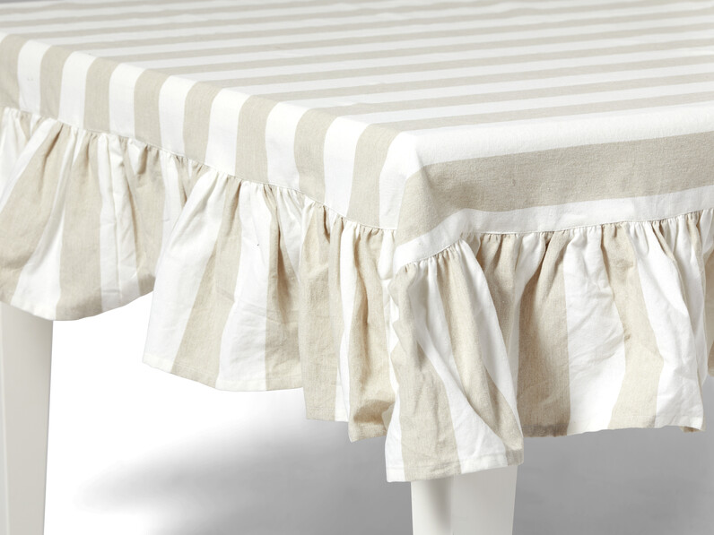 Recycle - Duk,140x250 cm - Beige