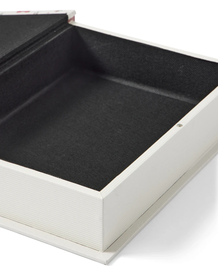 Gömma - Förvaringslåda, L18 B25 H5,5 cm - Beige