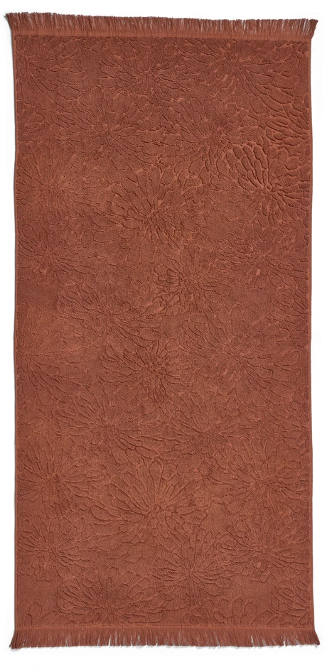 Agnes - Badhandduk, 70x140 cm - Röd