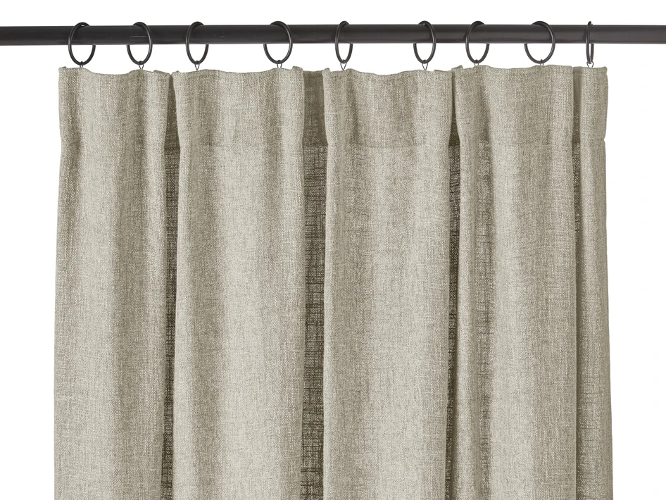 Linnelle - Gardin, 2-pack, 140x300 cm - Brun
