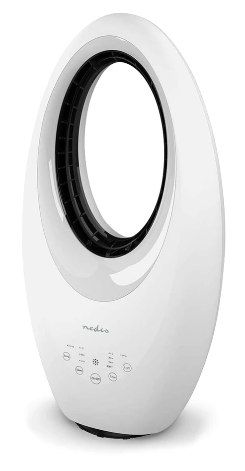 Bladlös fläkt - Fläkt, H 58 cm - Vit