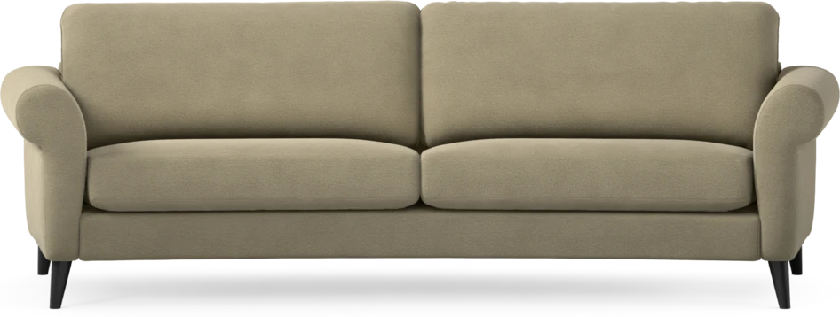Bridge - 3-sits soffa svängd - Beige