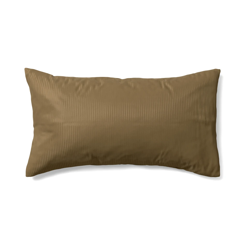 Hampton - Örngott till hotellkudde i bomullssatin, 50x90 cm - Beige