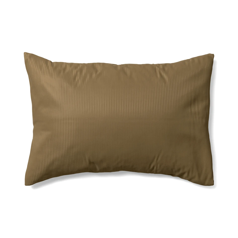 Hampton - Örngott till hotellkudde i bomullssatin, 70x100 cm - Beige