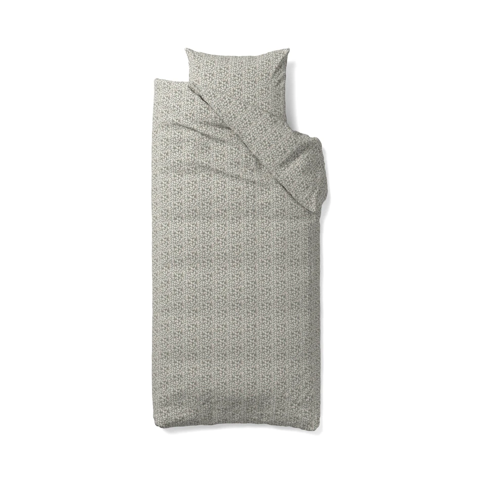 Leaf - Påslakanset i microfiber - Grön