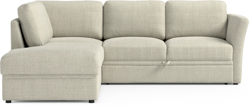 Öland - Bäddsoffa med divan vänster - Beige