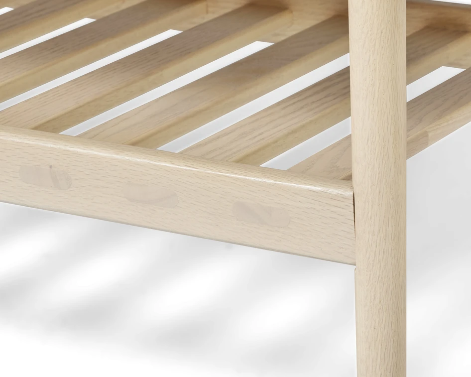 Mirja - Soffbord, 120x60x45 cm - Vit