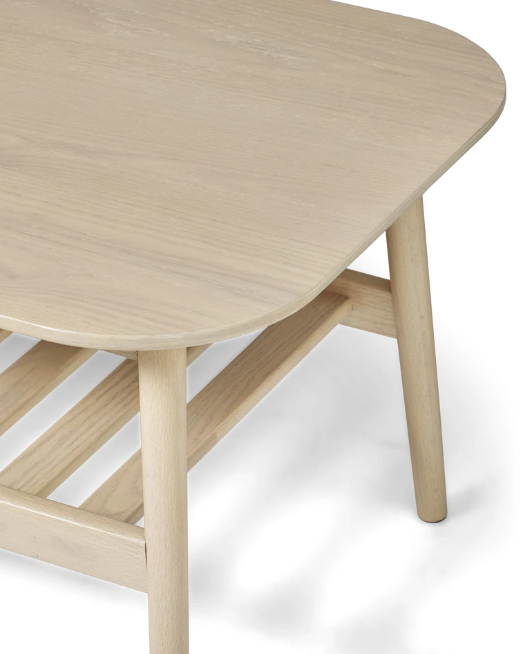 Mirja - Soffbord, 120x60x45 cm - Vit