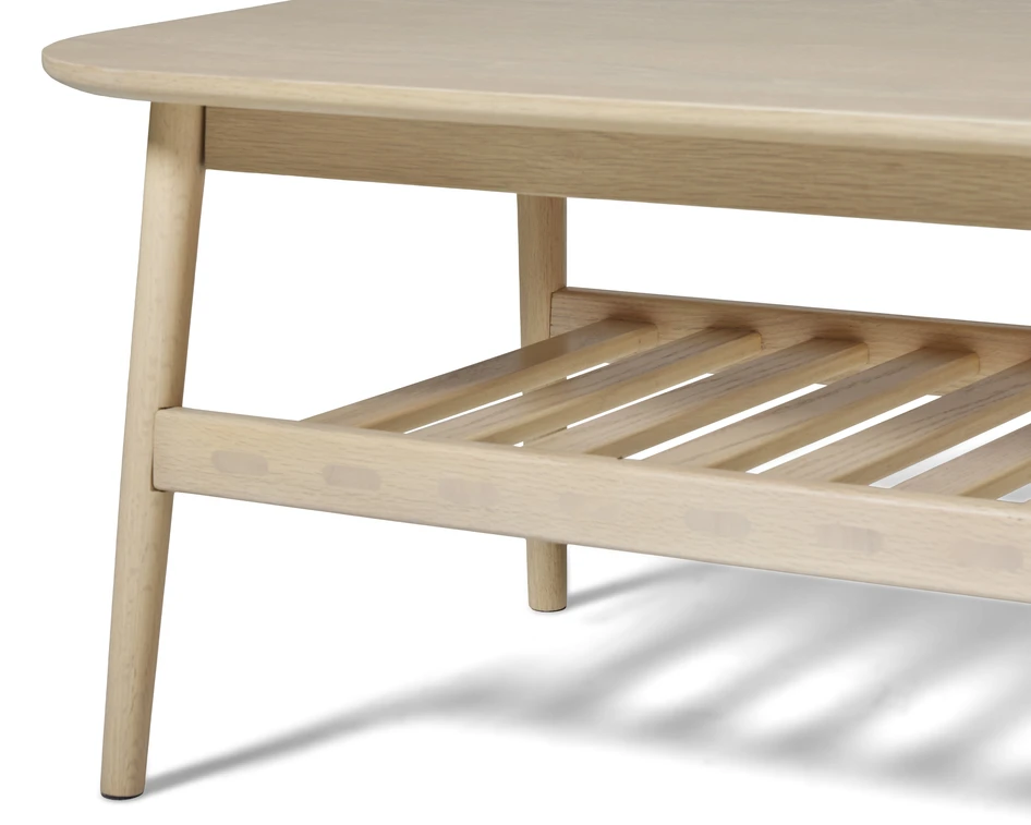 Mirja - Soffbord, 120x60x45 cm - Vit