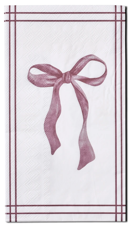 Rosett - Servett, 33x40 cm, 20-pack - Röd
