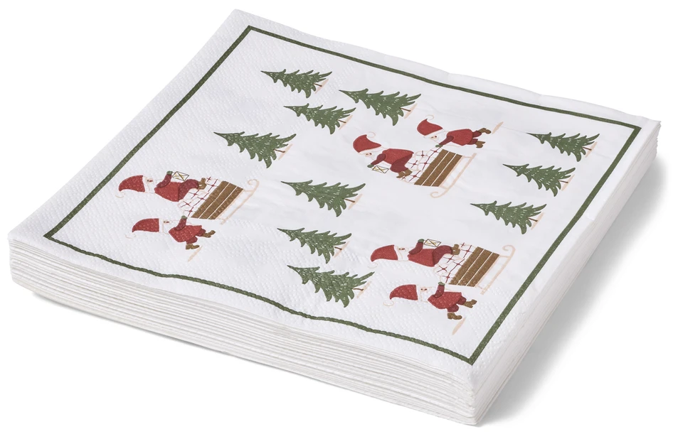 Klappar - Servett, 33x33 cm, 20-pack - Flerfärgad