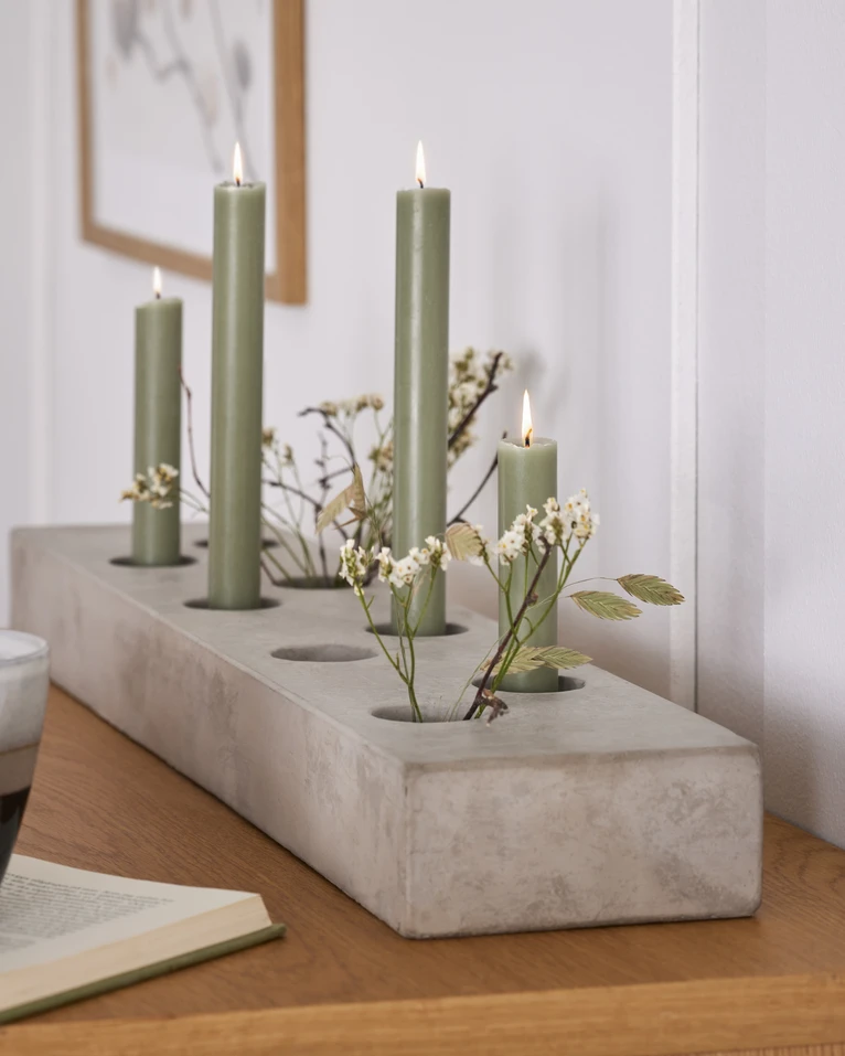 Chandelle, Ljusstake, 65x13x6, till rustikljus & värmeljus
