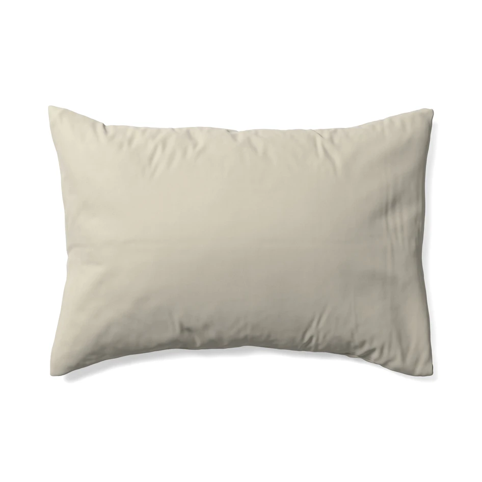 Rockport - Örngott till hotellkudde i tvättad bomull, 70x100 cm - Beige