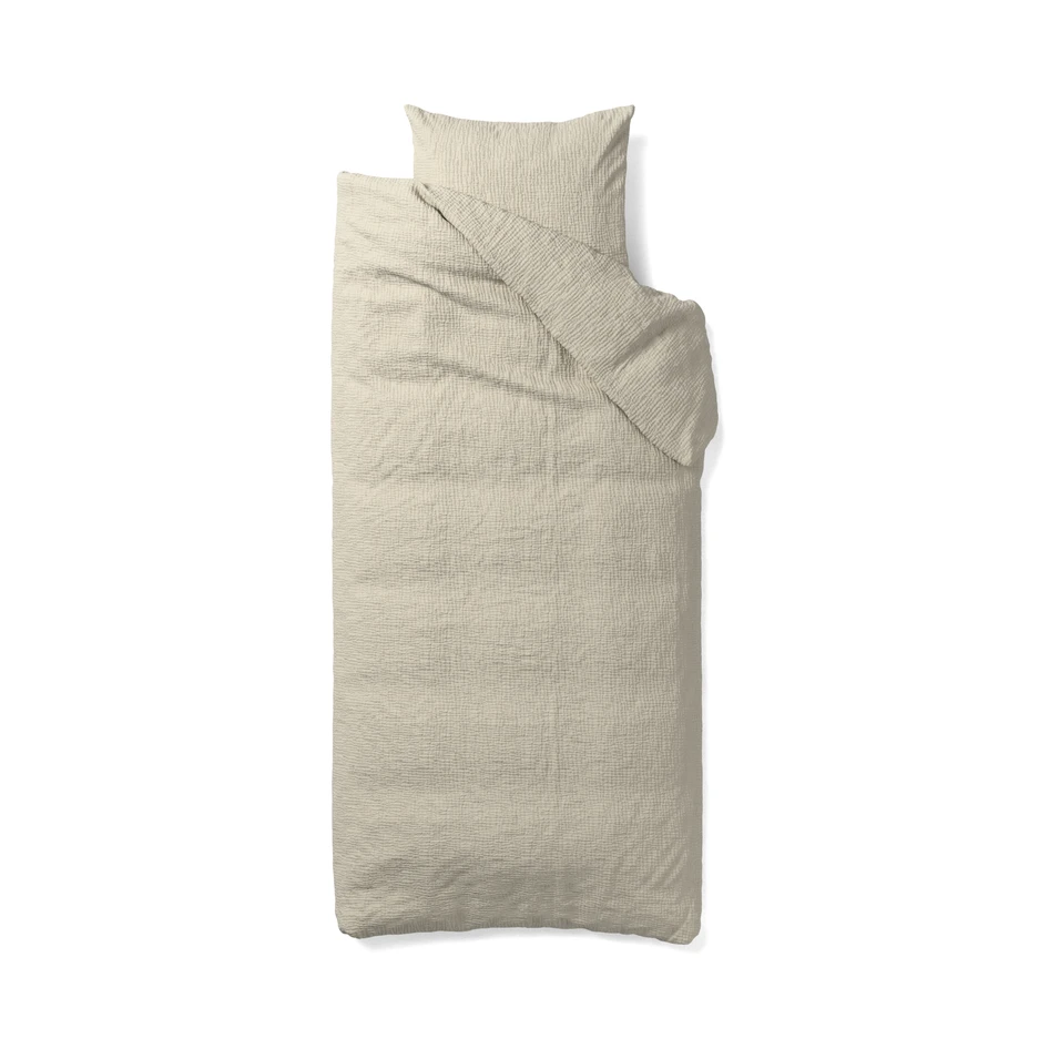 Adelia - Påslakanset i muslin - Beige