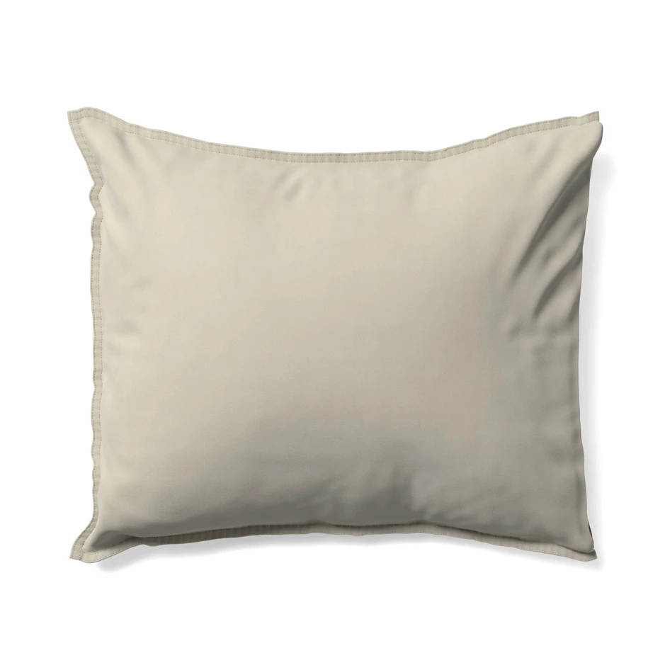 Rockport - Örngott i tvättad bomull, 50x60 cm - Beige
