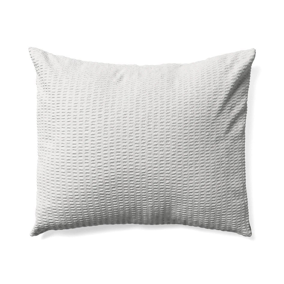 Beckie - Örngott i bäckebölja, 50x60 cm - Vit