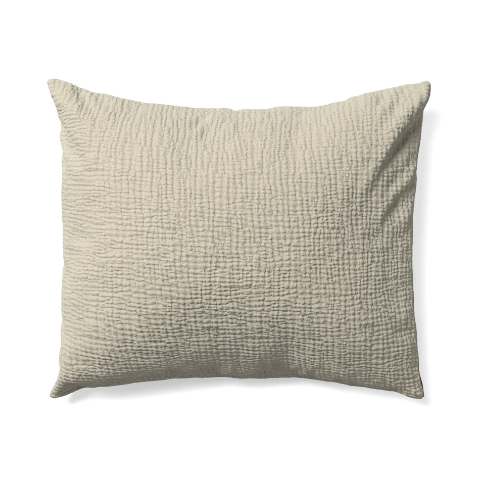 Adelia - Örngott i muslin, 50x60 cm - Beige