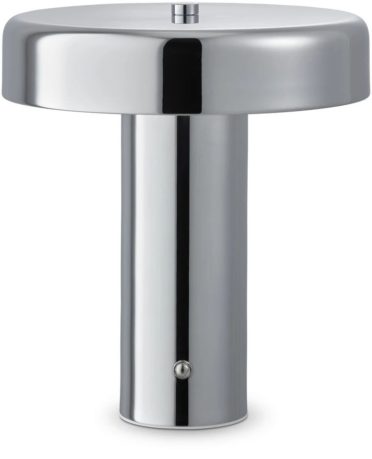 Ted - Portabel bordslampa, H23 Ø20 cm - Grå