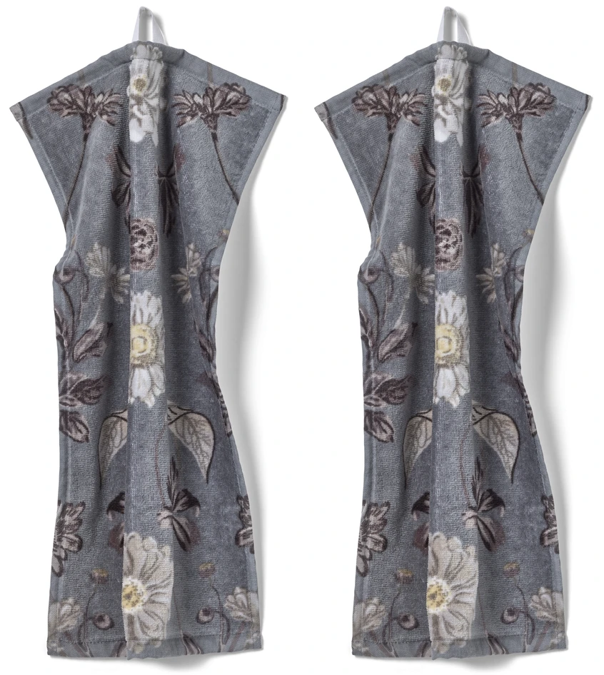 Vilja  - Gästhandduk, 2-pack, 30x50 cm - Flerfärgad