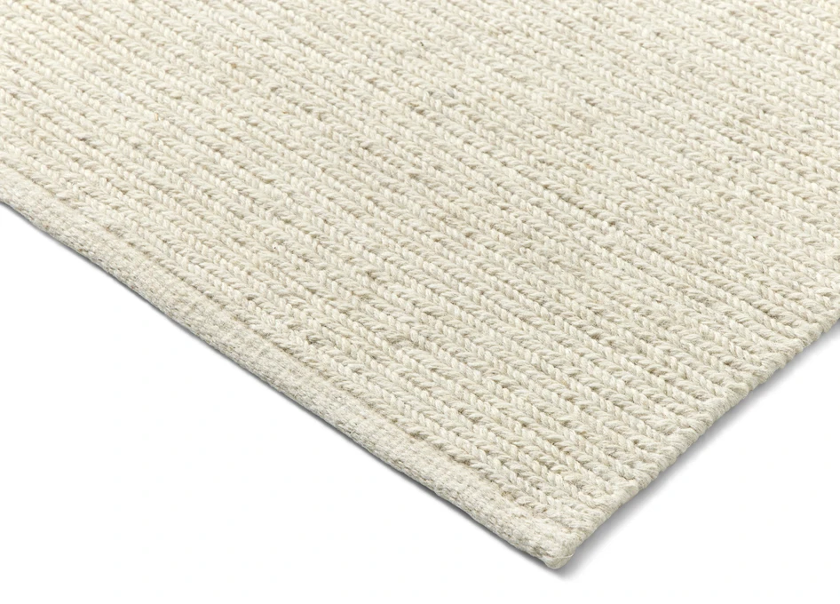 Braid - Ullmatta, 160x230 cm - Vit