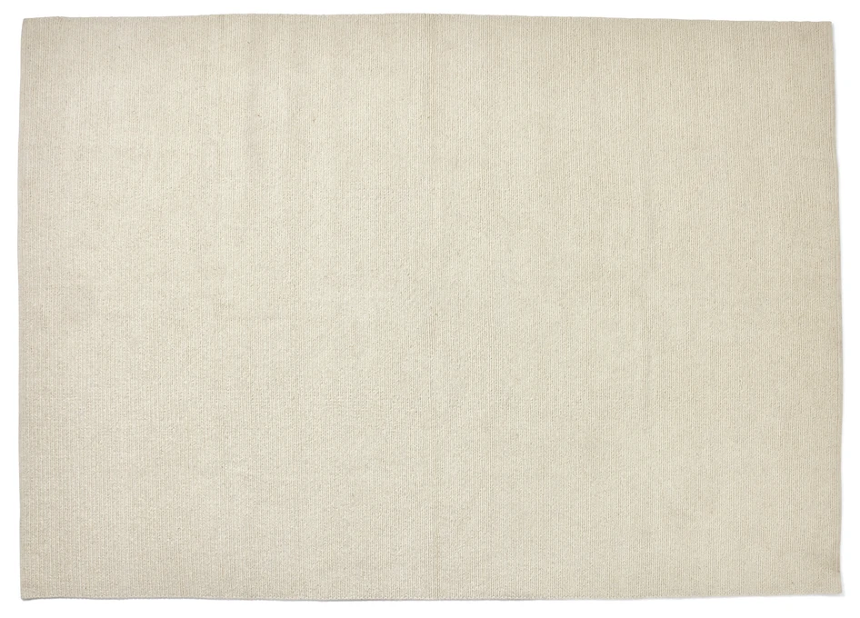Braid - Ullmatta, 160x230 cm - Vit