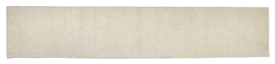 Braid - Ullmatta, B80 L300 cm - Vit