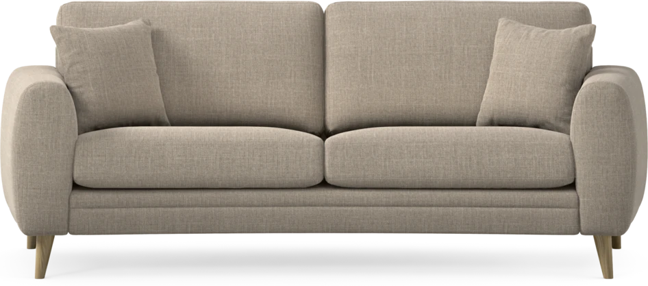 Eden - 2,5-sits soffa svängd - Beige