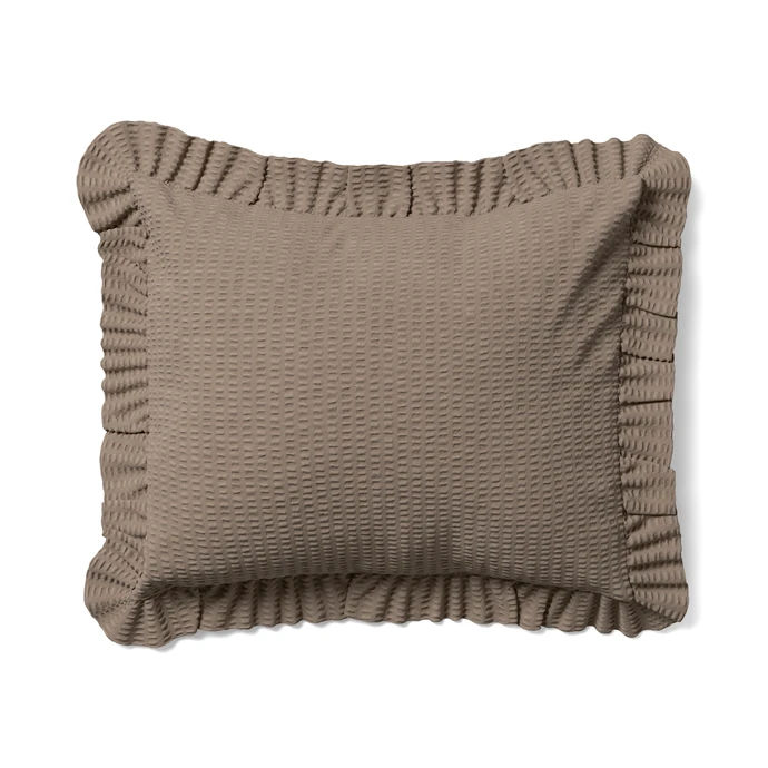Becka, Örngott i bäckebölja med volang, 50x60 cm