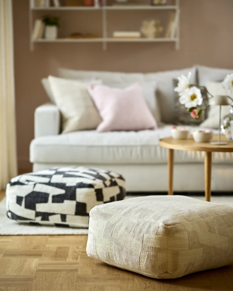 Square - Puff, B60 D60 cm - inspiration