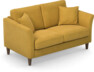 Eden - 2-sits soffa - Gul