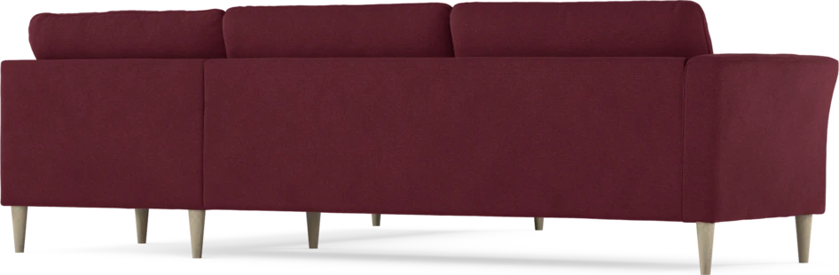 Bridge - Hörnsoffa, 3+2-sits - Röd