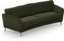 Bridge - 3-sits soffa svängd - Grön