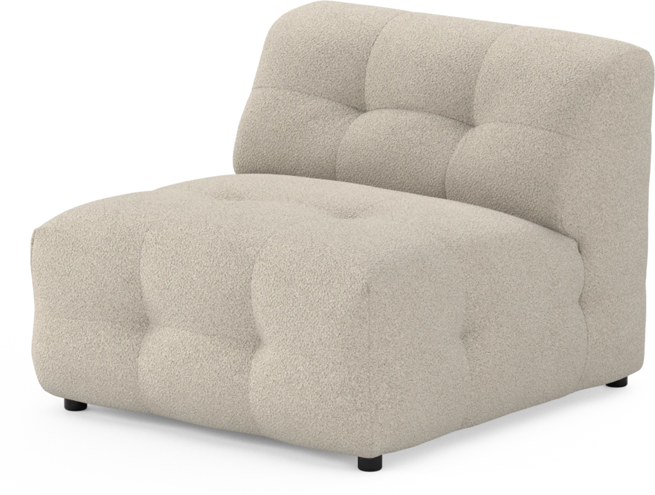 Bella - 1-sits utan armstöd - Beige