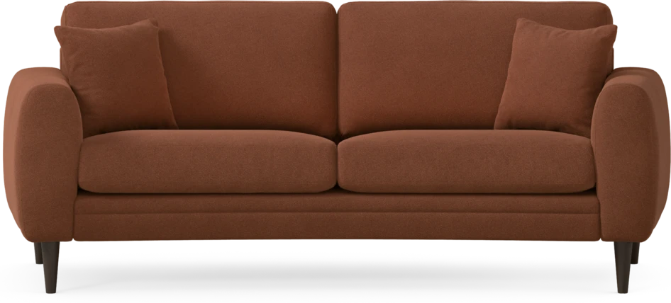 Eden - 2,5-sits soffa svängd - Orange