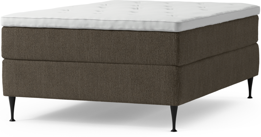 Delux Dream - Kontinentalsäng, enkelsäng 140 cm med bäddmadrass och sängben