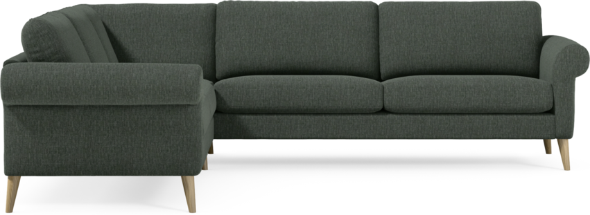 Bridge - Hörnsoffa, 2+3-sits - Grön