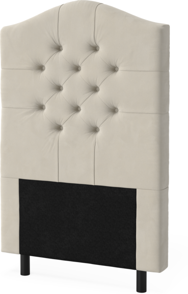New York välvd - Sänggavel, 90-210 cm - Beige