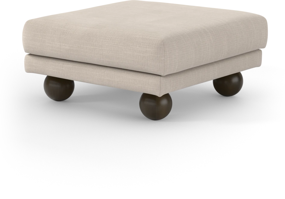 Harper - Fotpall - Beige