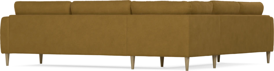 Bridge - Hörnsoffa, 2+3-sits - Gul