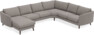 Madison - Hörnsoffa med schäslong vänster - Beige
