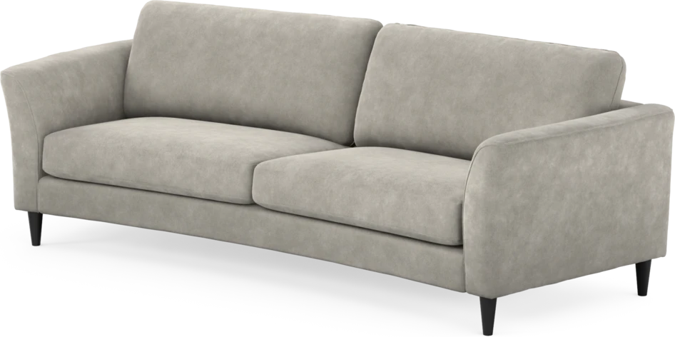 Bridge - 3-sits soffa svängd - Grå