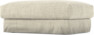 Cherrie - Fotpall med kappa - Beige