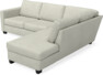 Friday - 2,5-sits soffa med divan höger - Beige