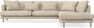 Harper - 3-sits soffa med divan höger - Beige
