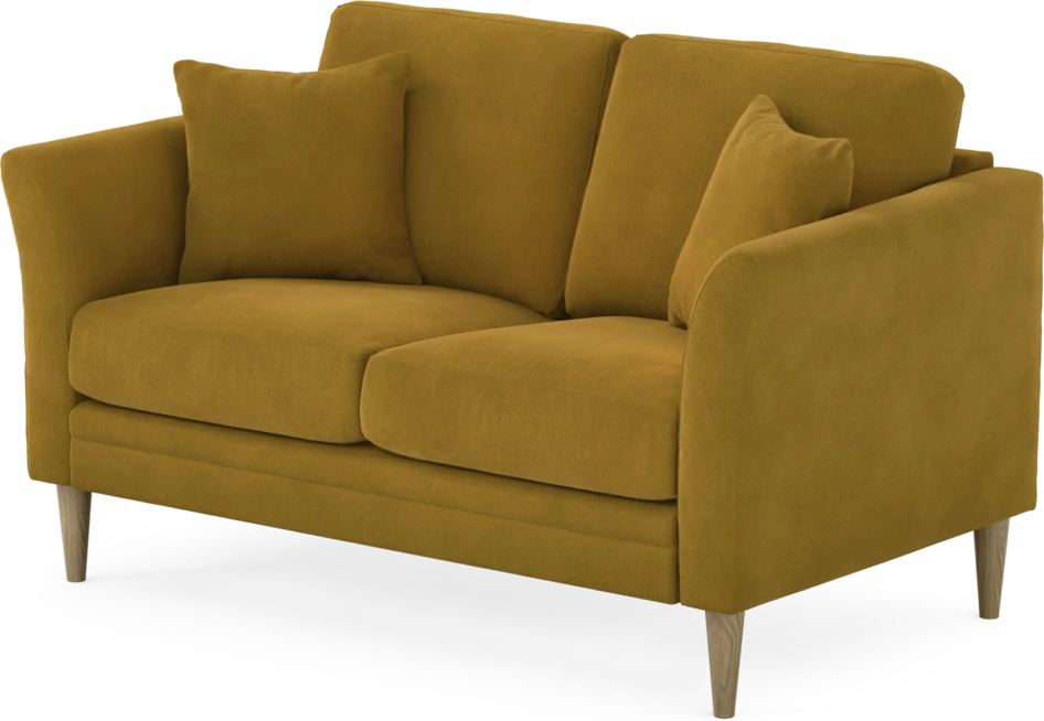 Eden - 2-sits soffa - Gul