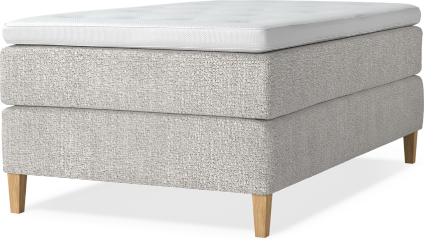 Delux Exclusive - Kontinentalsäng, enkelsäng 120 cm med bäddmadrass