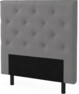 Delux Pikerad Låg - Sänggavel, 90-210 cm